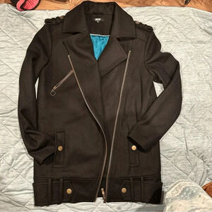 ASOS WOMENS PEACOAT ZISE 10
BLACK EXCELLENCE COND.